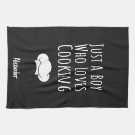 Paño De Cocina Cute Black Cooking Gifts For Baby Boys Kids Chef