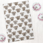 Paño De Cocina Cute chocolate Labrador recuperador de perro acuar<br><div class="desc">Pintura acuarela de lindos perros Labrador Retriever,  perfecto para amantes de mascotas,  caminantes de perros,  criadores de perros y veterinarios.</div>