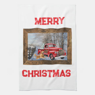 Paño De Cocina Cute Country Christmas Holiday Farm Kitchen Towel