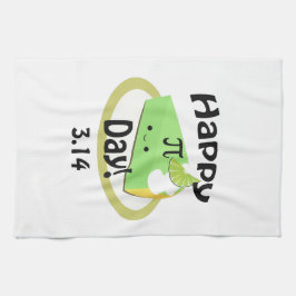 Paño De Cocina Cute Happy Pi Day