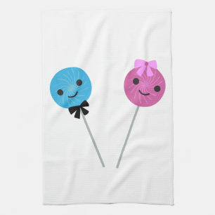 Paño De Cocina Cute Lollipops