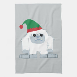 Paño De Cocina Cute Navidades Elf Yeti