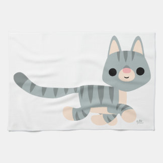 Paño De Cocina Cute Personalizado Kitty
