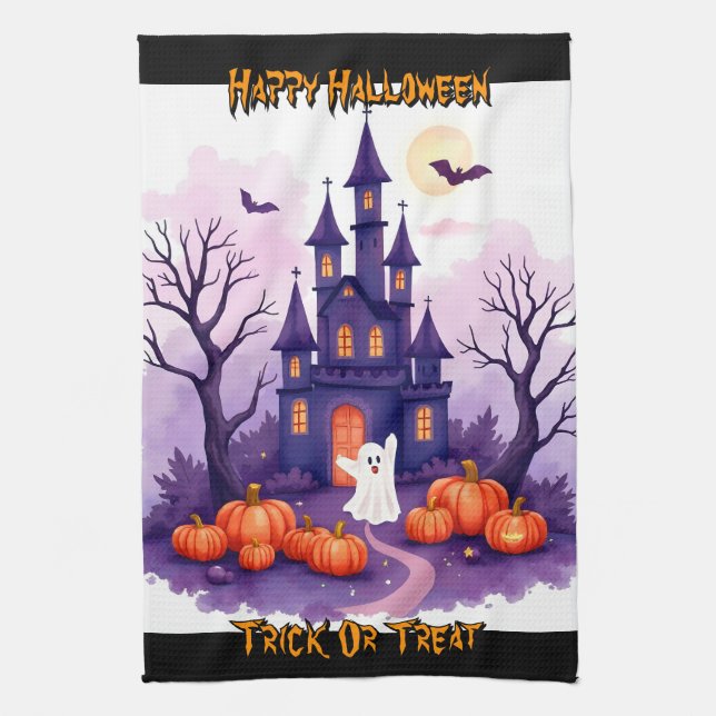 Paño De Cocina Cute Popular Halloween Spooky Collection (Vertical)