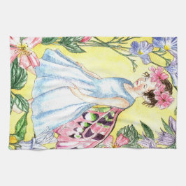 Paño De Cocina Cute Summer Fairy Kitchen Towel