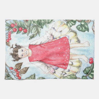 Paño De Cocina Cute Winter Fairy Kitchen Towel