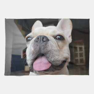 Paño De Cocina Cutest Baby Animals French Bulldog Face