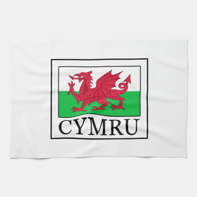 Paño De Cocina Cymru (Horizontal)