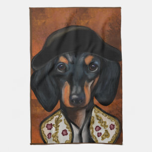 PAÑO DE COCINA DACHSHUND