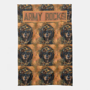 PAÑO DE COCINA DACHSHUND