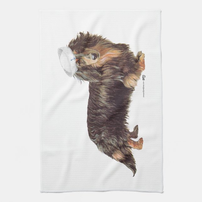 Paño De Cocina Dachshund Sailor (Vertical)