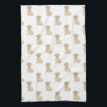 Paño De Cocina Dachshund (suave, crema)<br><div class="desc">Me encanta este dulce patrón de un ilustracion de acuarela de perro color crema y crema suave porque es lo suficientemente clásico como para servir como neutral, ¡aunque aparece como una pieza independiente! ¡Es la adición perfecta a cualquier habitación familiar, guardería, oficina o incluso a la cueva masculina! Para los...</div>