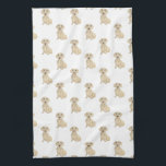 Paño De Cocina Dachshund (suave, crema)<br><div class="desc">Me encanta este dulce patrón de un ilustracion de acuarela de perro color crema y crema suave porque es lo suficientemente clásico como para servir como neutral, ¡aunque aparece como una pieza independiente! ¡Es la adición perfecta a cualquier habitación familiar, guardería, oficina o incluso a la cueva masculina! Para los...</div>