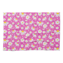 Daisies de primavera - Rosa