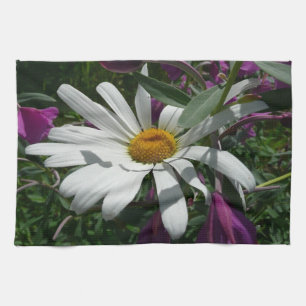 Paño De Cocina Daisy y Fireweed Wildflower