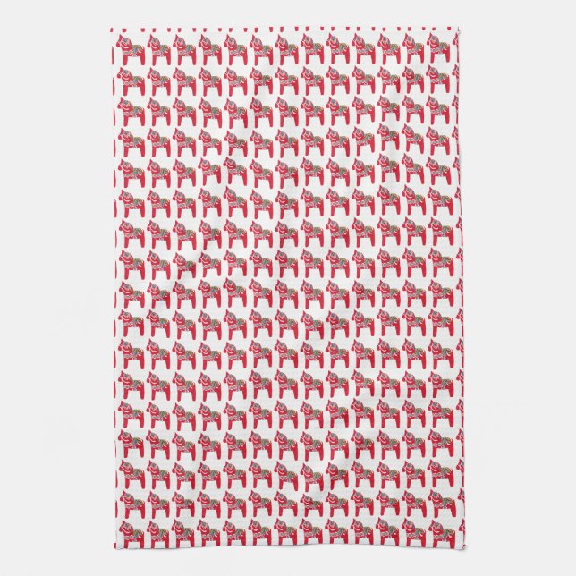 Paño De Cocina Dala Horse Kitchen Towel (Vertical)