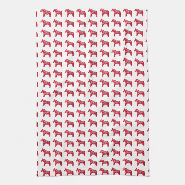 Paño De Cocina Dala Horse Kitchen Towel (Vertical)