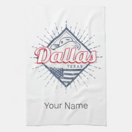 Paño De Cocina Dallas Texas City Estados Unidos