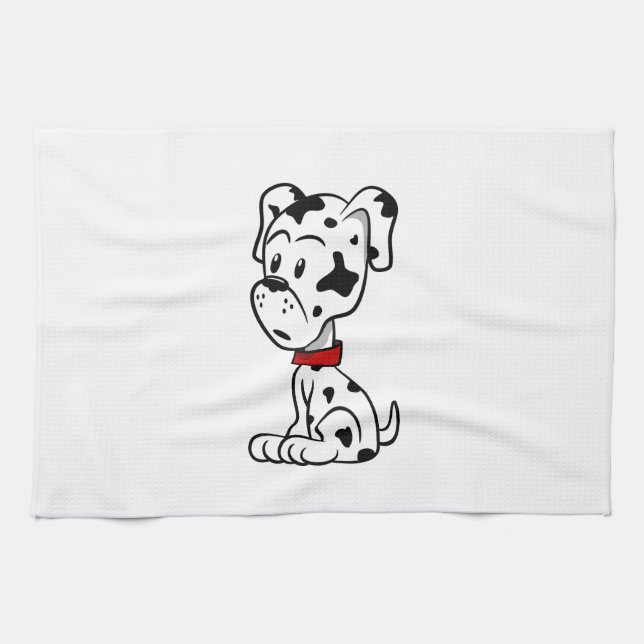 Paño De Cocina Dalmatian Puppy (Horizontal)
