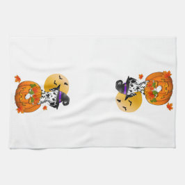 Paño De Cocina Dalmatian Spooky Halloween