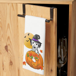 Paño De Cocina Dalmatian Spooky Halloween