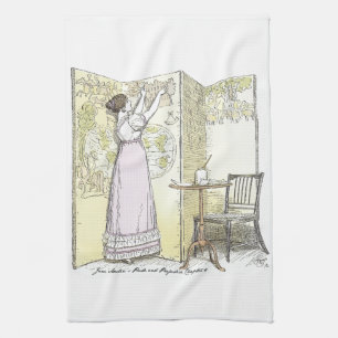 Paño De Cocina Damas logradas, Jane Austen Orgullo y Prejuicio