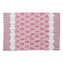 Damasco elegante lamentable y rayas color de rosa