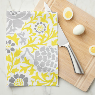 Paño De Cocina Damasco floral retro