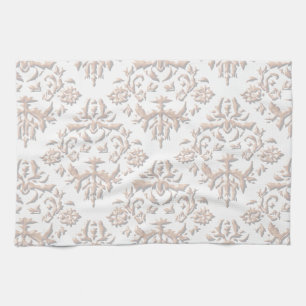 Paño De Cocina Damascos 3D