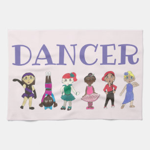 Paño De Cocina DANCER Ballet Tap Jazz Hip Hop Lyrical Teacher