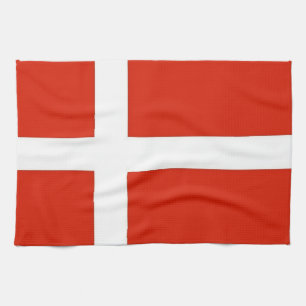 Paño De Cocina Dannebrog; La bandera oficial de Dinamarca