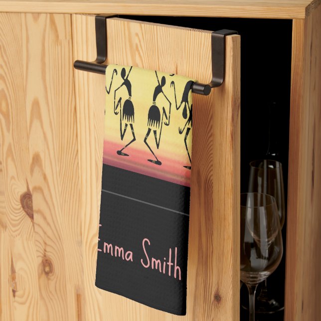 Paño De Cocina Danza de descanso de un día soleado (Pliegue de tercios)