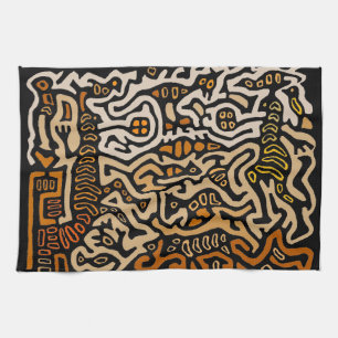 Paño De Cocina Danza de las almas del espíritu Mola