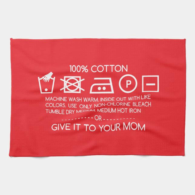 Paño De Cocina Dáselo a tu mamá 4 (Horizontal)