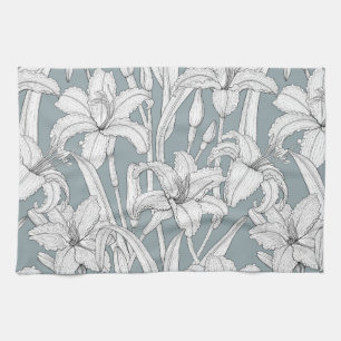 Paño De Cocina Daylilies