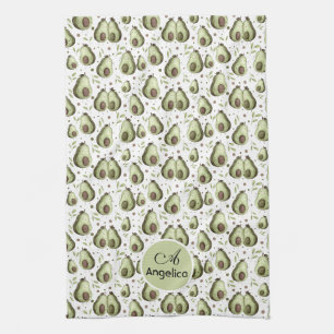Paño De Cocina De gruñón a rimoso - Cute Aguacates