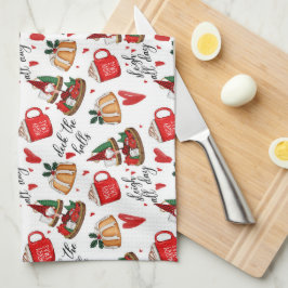 Paño De Cocina Deck The Halls