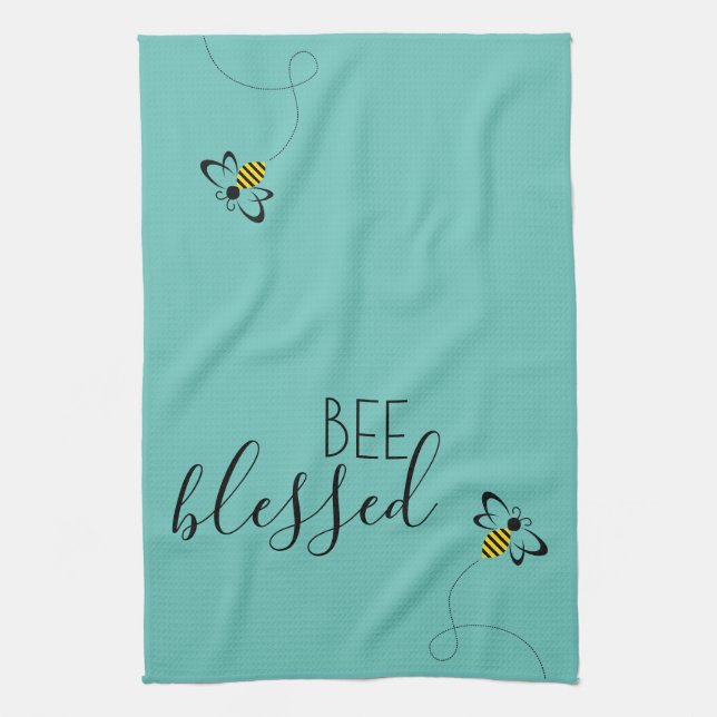 Paño De Cocina Decoración casera con tema de abeja (Vertical)