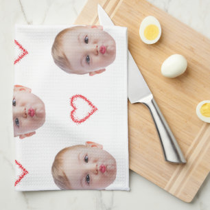 Paño De Cocina Decoración de cocina personalizada con cualquier r