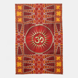 Paño De Cocina Decoración de la casa de yoga de meditación del Me