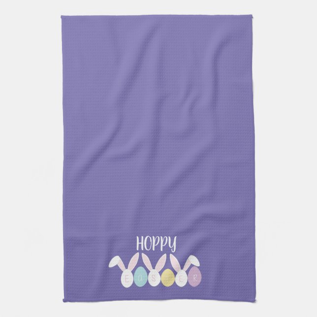 Paño De Cocina Decoración de Semana Santa con huevos de Pascua (Vertical)