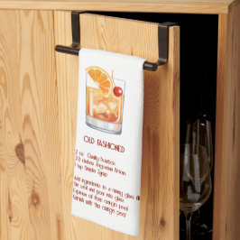 Paño De Cocina Decoración divertida de bar de cócteles - Receta d