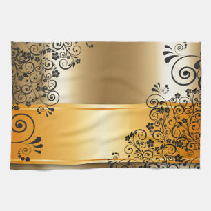 Paño De Cocina Decoración floral elegante