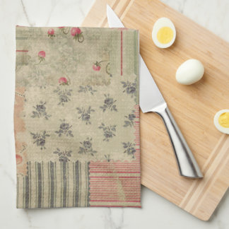 Paño De Cocina Decoración vintage de Shabby Chic Cherry Floral