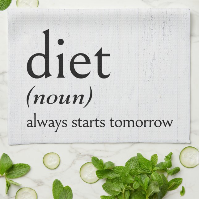 Paño De Cocina Definición de DIET (Doblado)