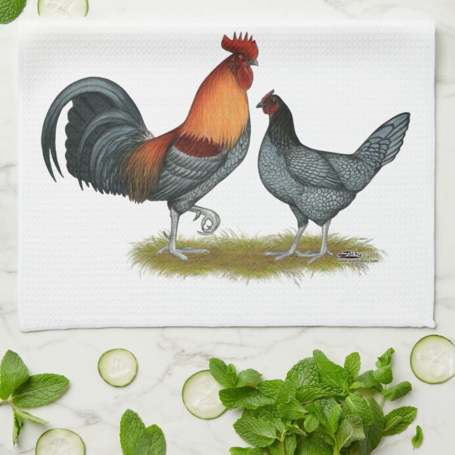 Paño De Cocina Delaware Blue Hen (Doblado)