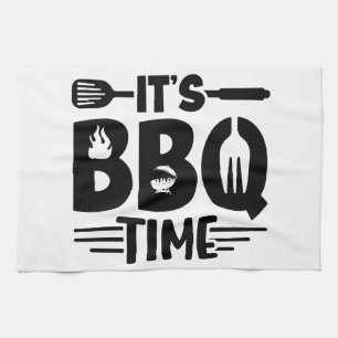 Paño De Cocina Delicia a la parrilla de llama