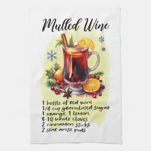 Paño De Cocina Delicia culinaria: Receta de vino asado