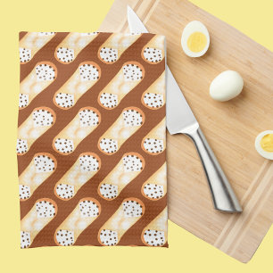 Paño De Cocina Delicioso postre cannoli