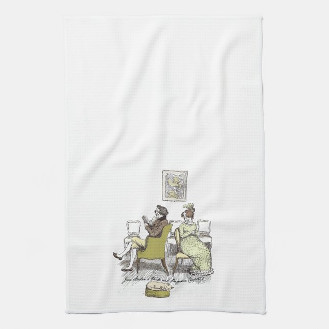Paño De Cocina Delight in Vexing - Jane Austen Pride & Prejudice (Vertical)